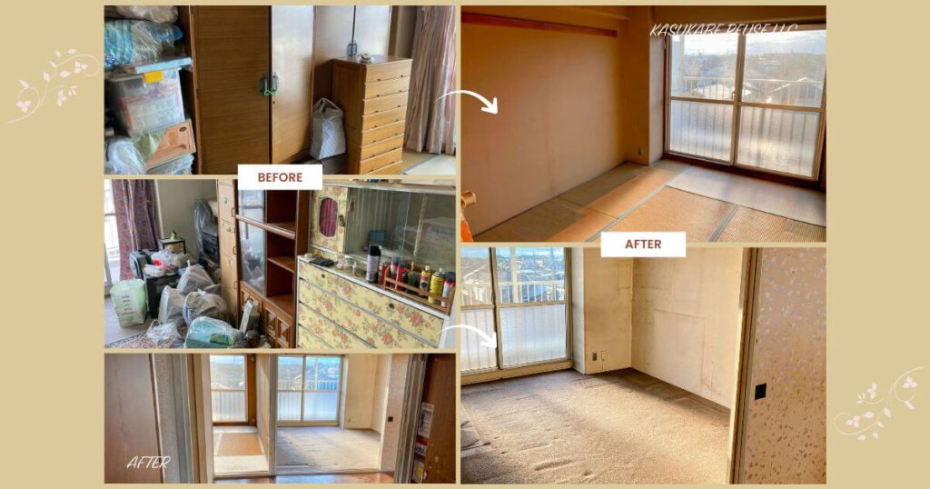 春日部リユース合同会社による遺品整理のビフォーアフター実績写真