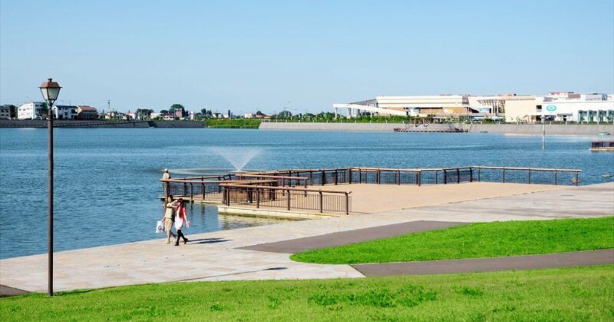 越谷市レイクタウン風景