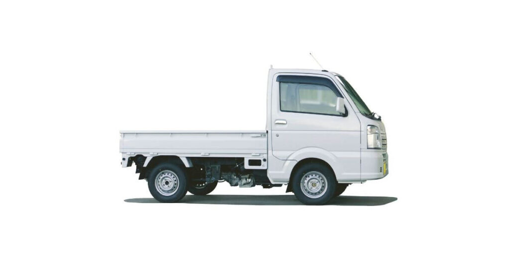 不用品回収の軽トラック積み放題パックの車両写真（料金目安）