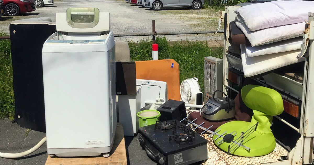 【春日部市】引っ越しに伴う家電・家具・その他不用品の一括回収事例（春日部リユース）